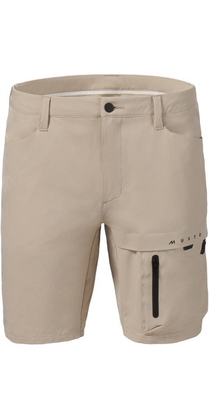 2026 Musto Mens Evo Deck Stretch Short 82423 - Light Stone